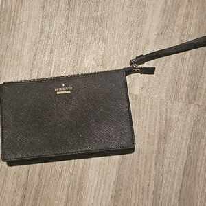 Kate Spade Elegant Black Wristlet